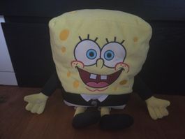 Grosse Spongebob Fussball Plüschfigur