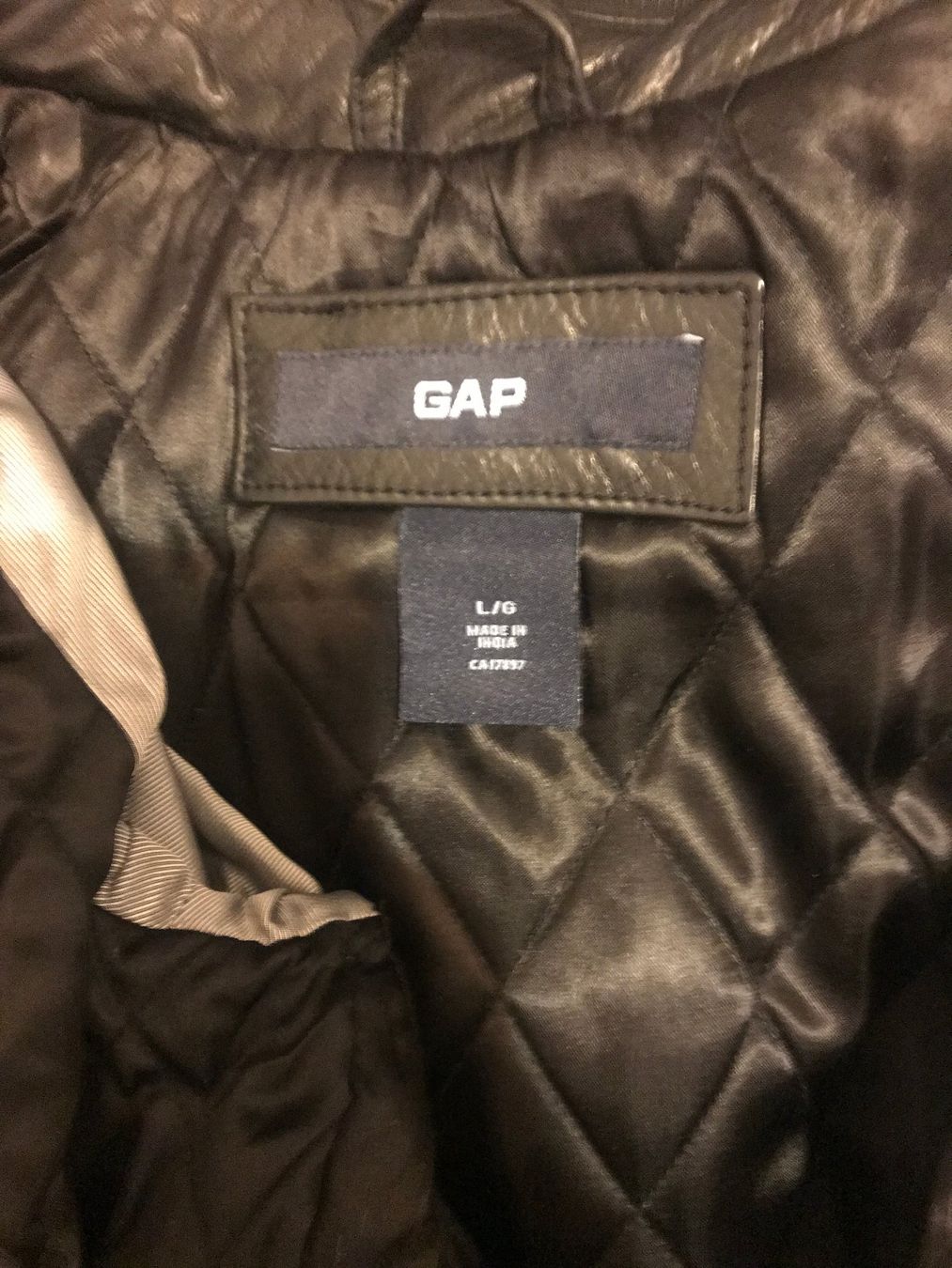 Gap Jacken: Leather jacket - GAP: black size Large – Gebraucht aus Onex von johnca 3