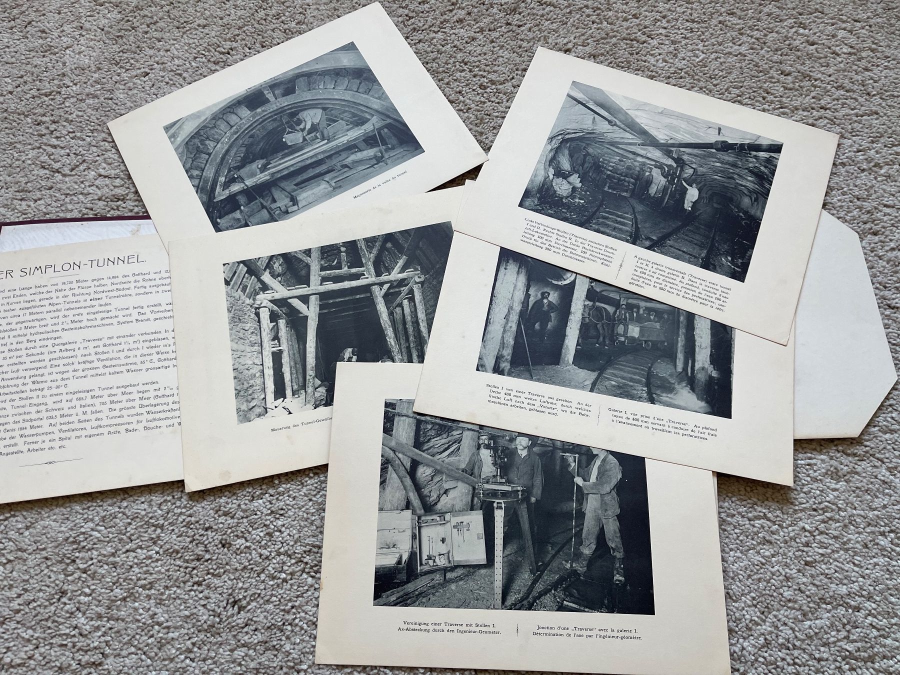 Libri: Simplon Tunnel-Bau Nord Seite – Usato da Kaiseraugst venduto da winnetou04 8