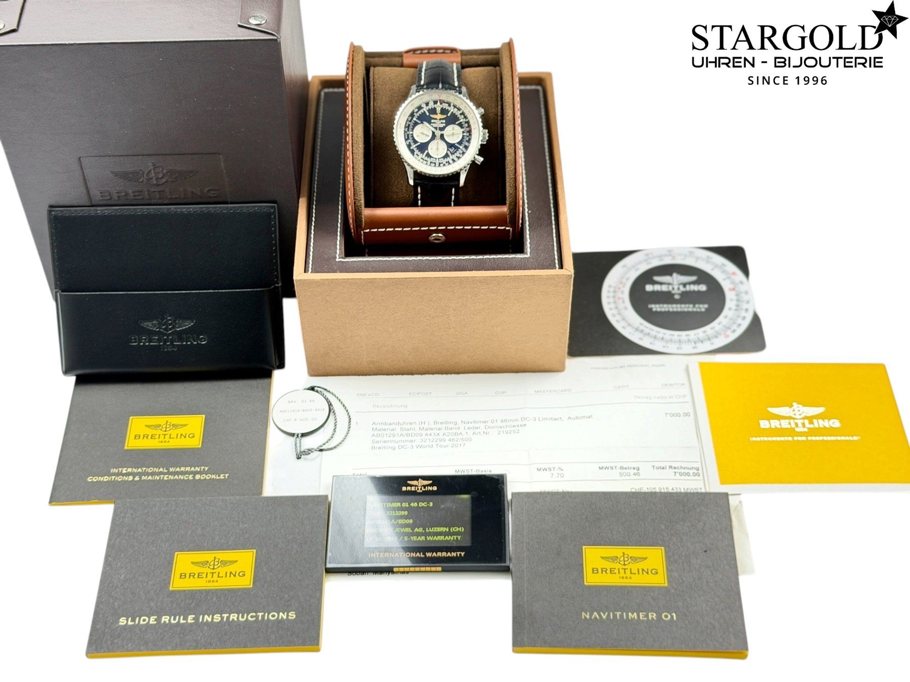 Breitling Montres: Breitling Navitimer B01 46 - AB01291A – D'occasion à Zürich par Stargold-Uhren 9