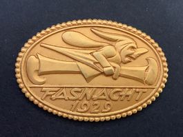 Fasnacht Basel Goldplakette 1929 ***