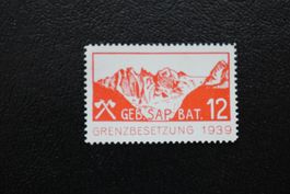 GEB. SAP. BAT. 12 GRENZBESETZUNG 1939