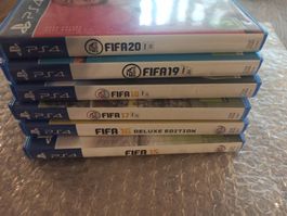 Sammlung Spiele - FIFA 15,16,17,18,19,20 PS4 / PS5