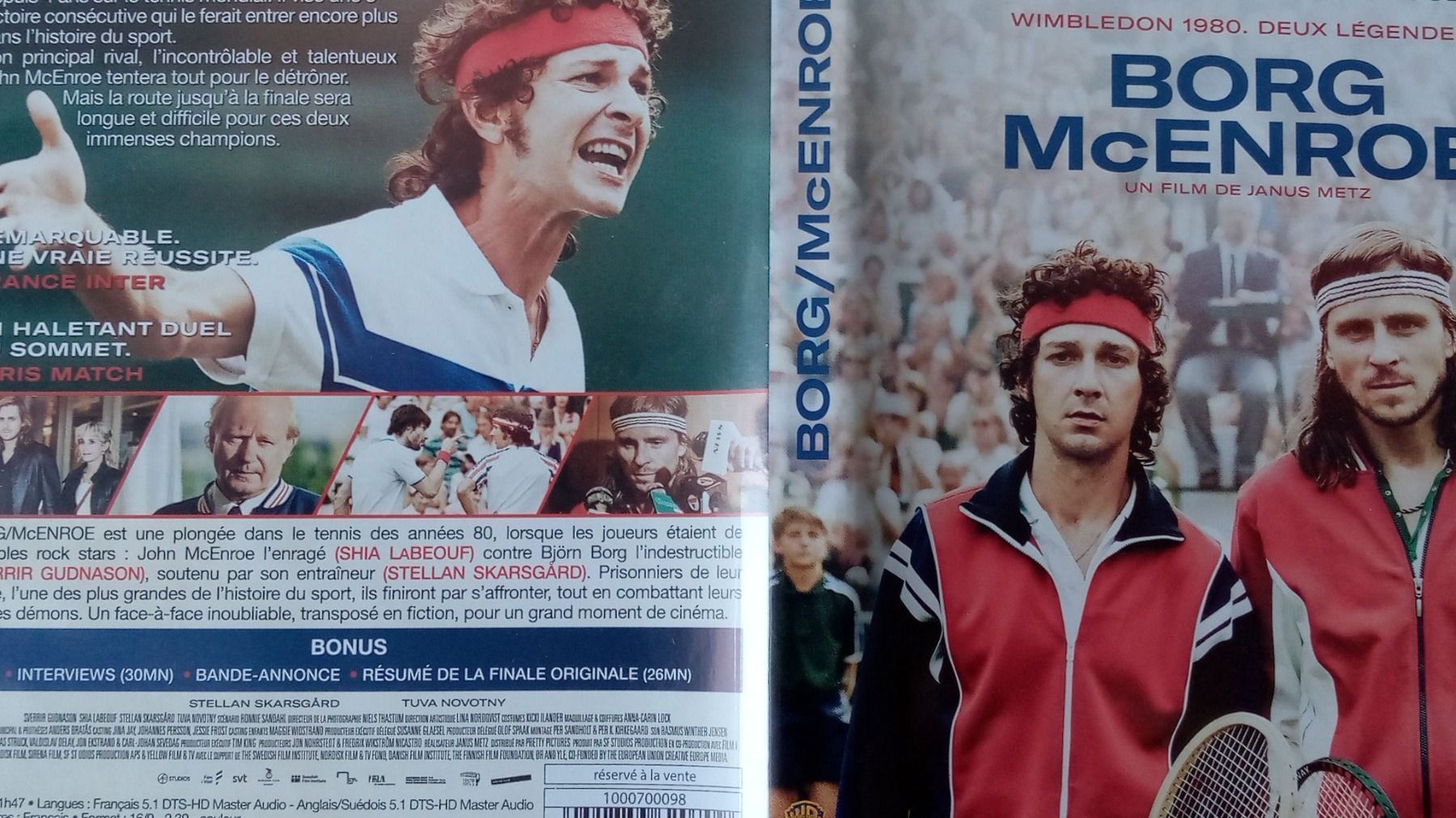 Alle DVDs: Blu-ray BORG McENROE – Gebraucht aus Porrentruy von tupatup 6