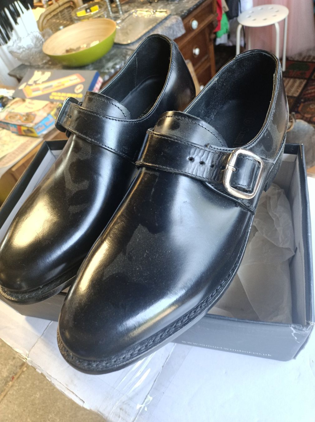 Scarpe da uomo: Markenschuhe, Rahmengenäht, Grösse 42 – Nuovo e nell'imballaggio originale da Wilchingen venduto da mrw_ymp9