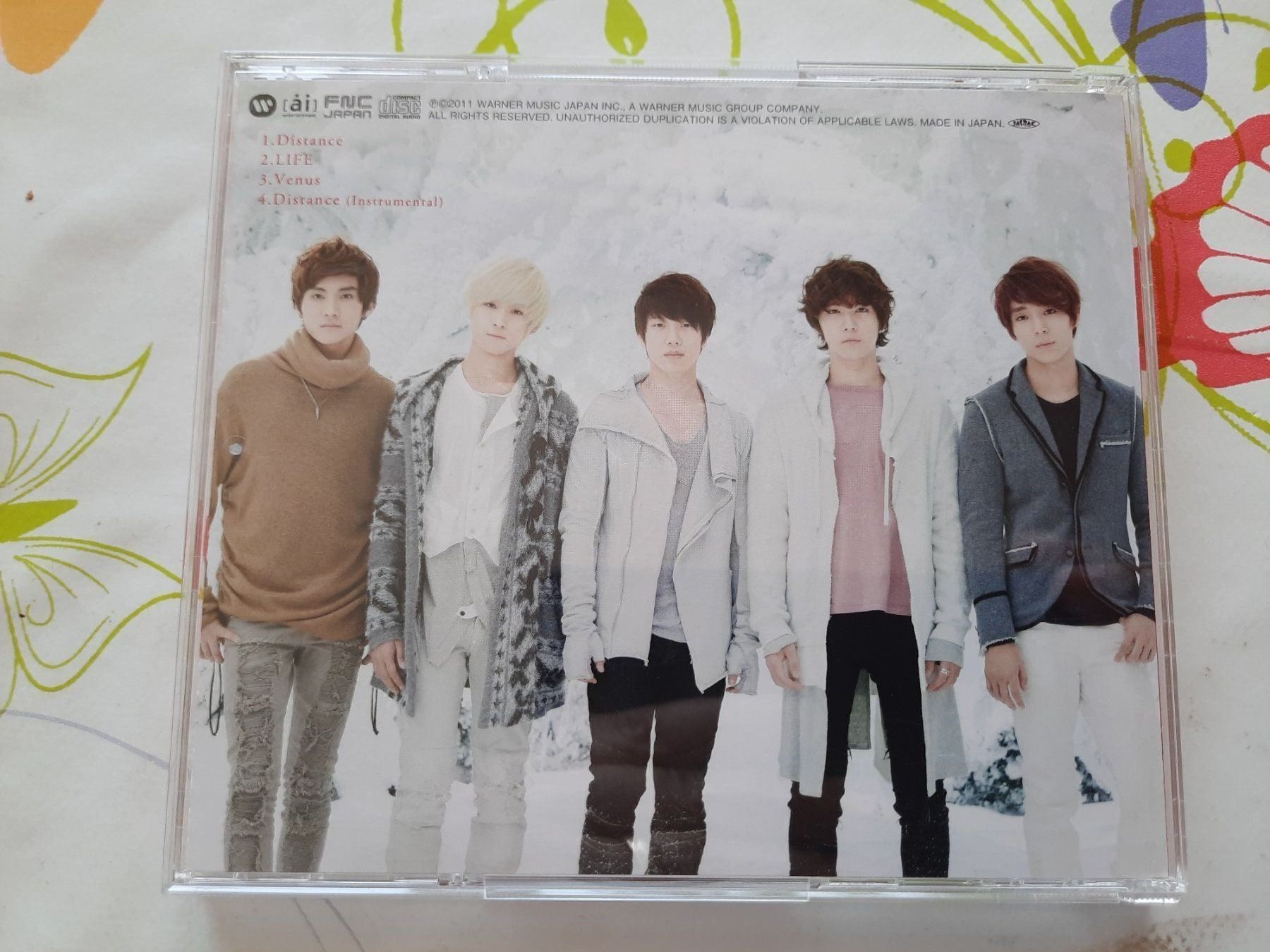CD: CD - FTISLAND - Distance (K-pop) – Usato da Pully venduto da bro_n52j 2