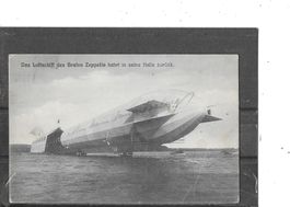 Luftschiff Graf Zeppelin kehrt in seine Halle zurück 1907