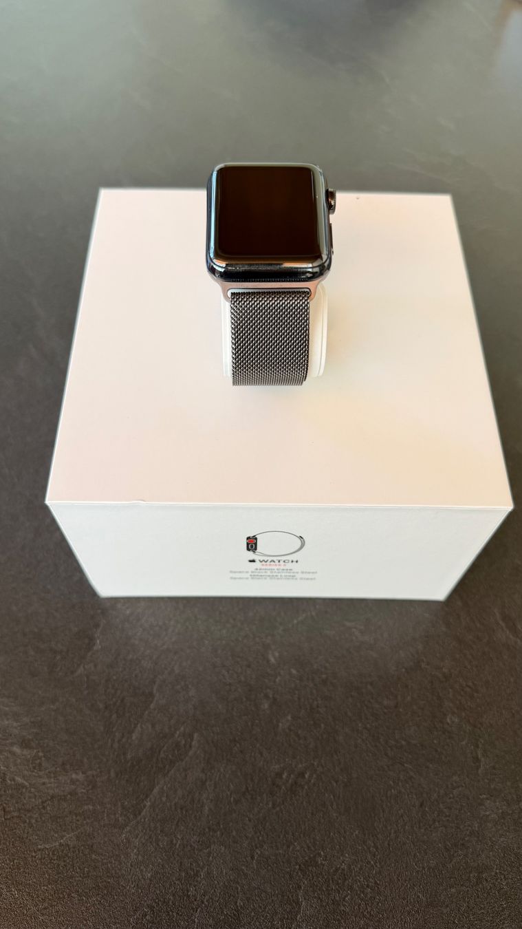 Apple Smartwatch: Apple Watch Series 3 STAINLESS STEEL VERSION – Usato da Hinwil venduto da Buddy2001