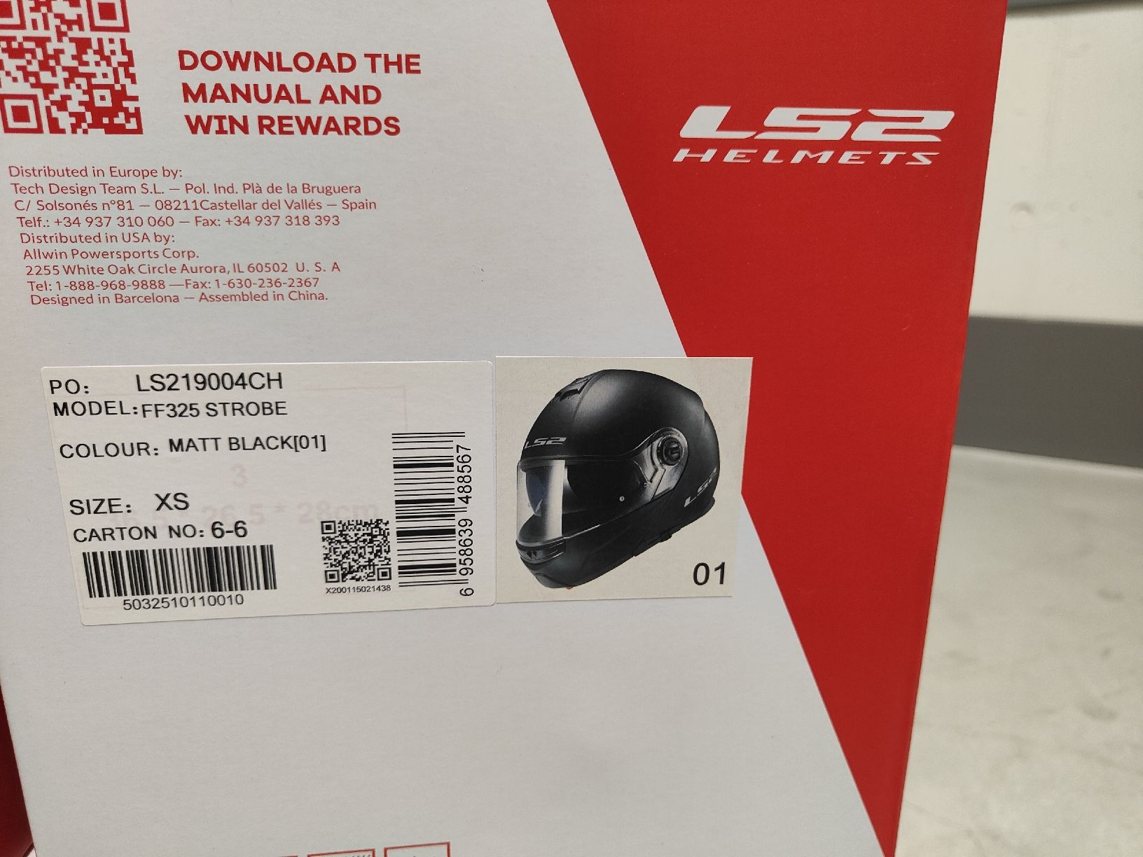 Caschi & visiere: Motorrad Helm  – Nuovo e nell'imballaggio originale da Flims-Waldhaus venduto da NickY30 6