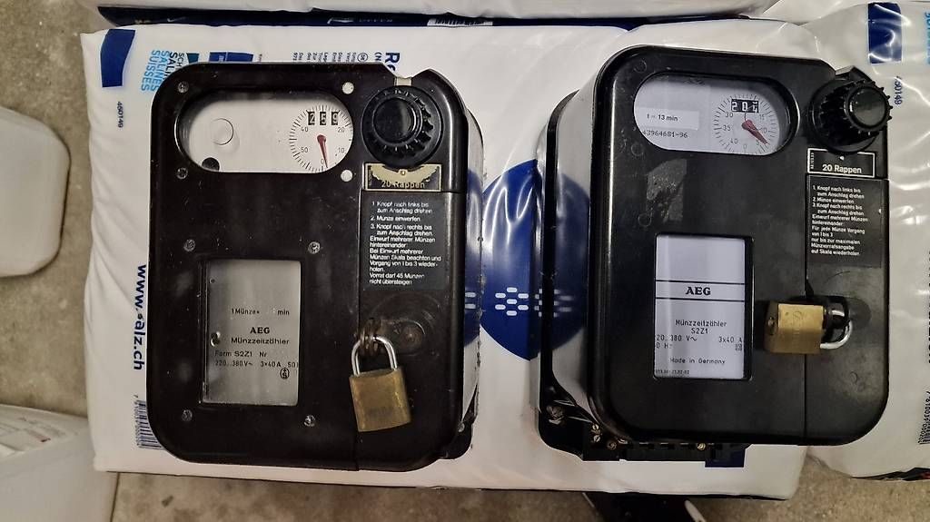 Registratore di cassa: Münzzeitzähler / Münzautomat 20 Rappen  – Usato da Villmergen venduto da kri_d5jp 1