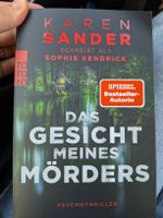 Buch Das Gesicht meines Mörders von Karen Sander Psychothril