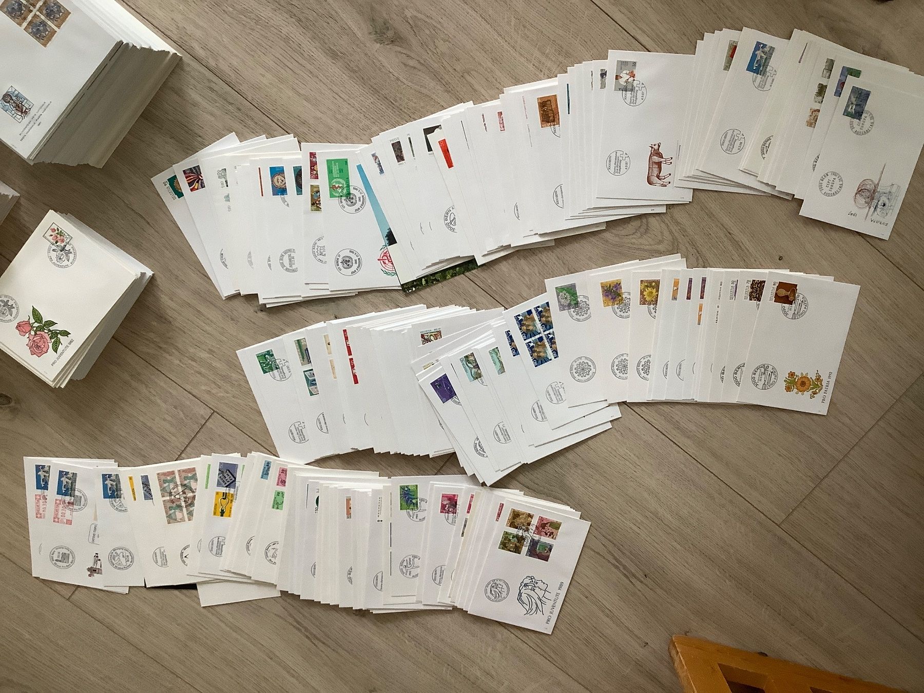 Tutti i francobolli: Über 1500 FDC Schweiz 1963 - 2009 – Usato da St. Gallen venduto da herbrig2 3