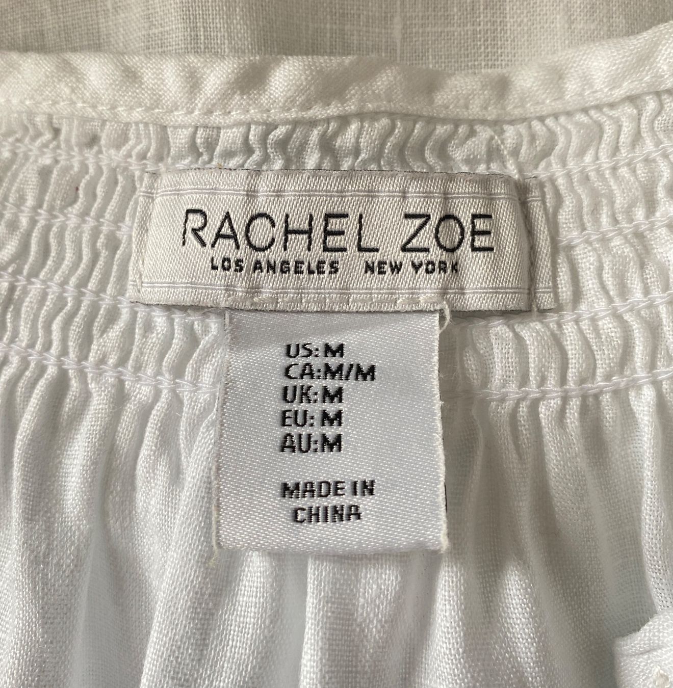Camicette: Leinenbluse von Rachel Zoe Grösse M – Usato da Oberwil BL venduto da Leni-Mischi 3