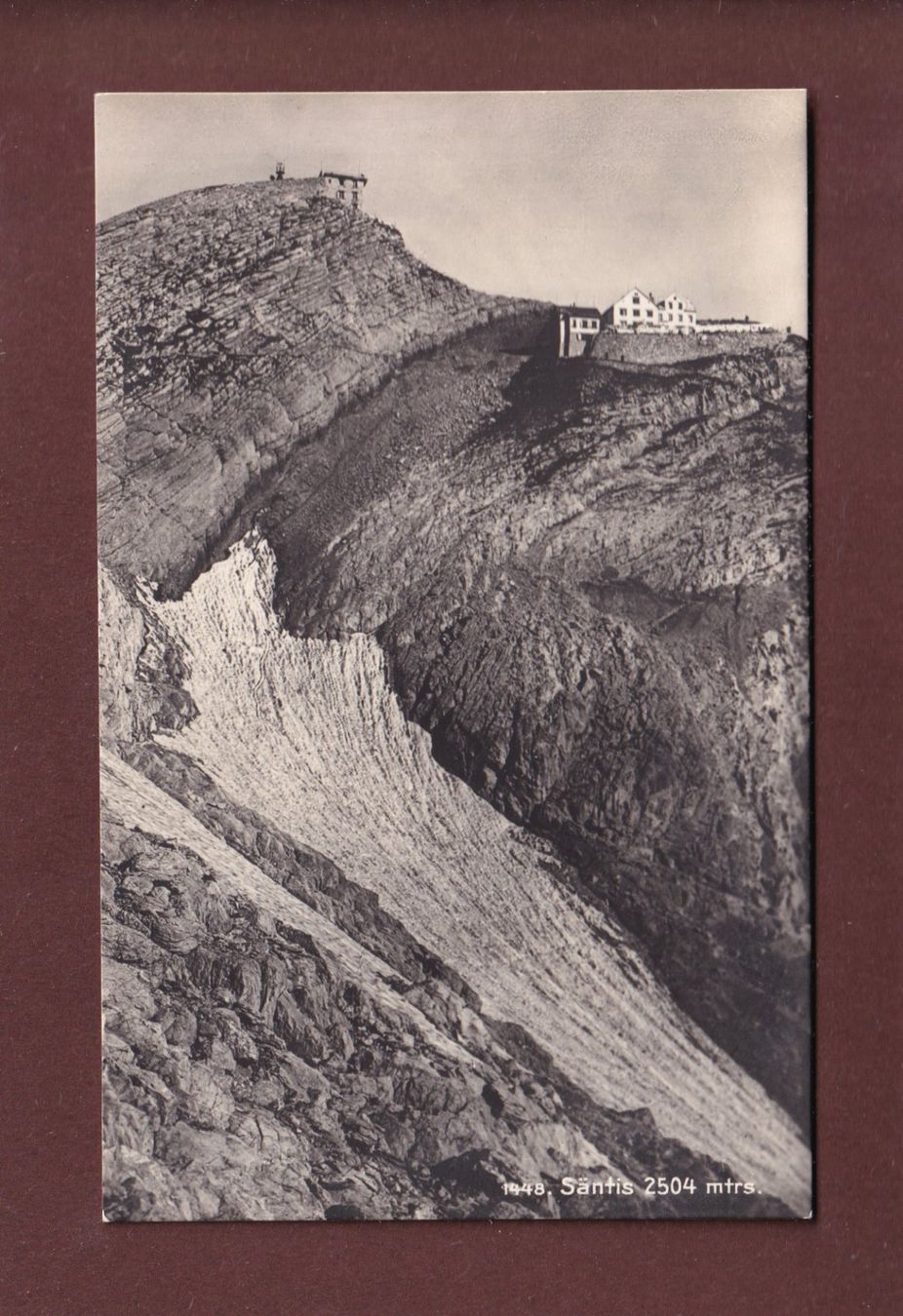 Cartoline postali: SÄNTIS-GIPFEL – Usato da Pully venduto da nicecards