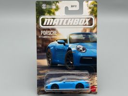 Matchbox Porsche 911 Carrera Cabrio (992) 1:64 Neu OVP