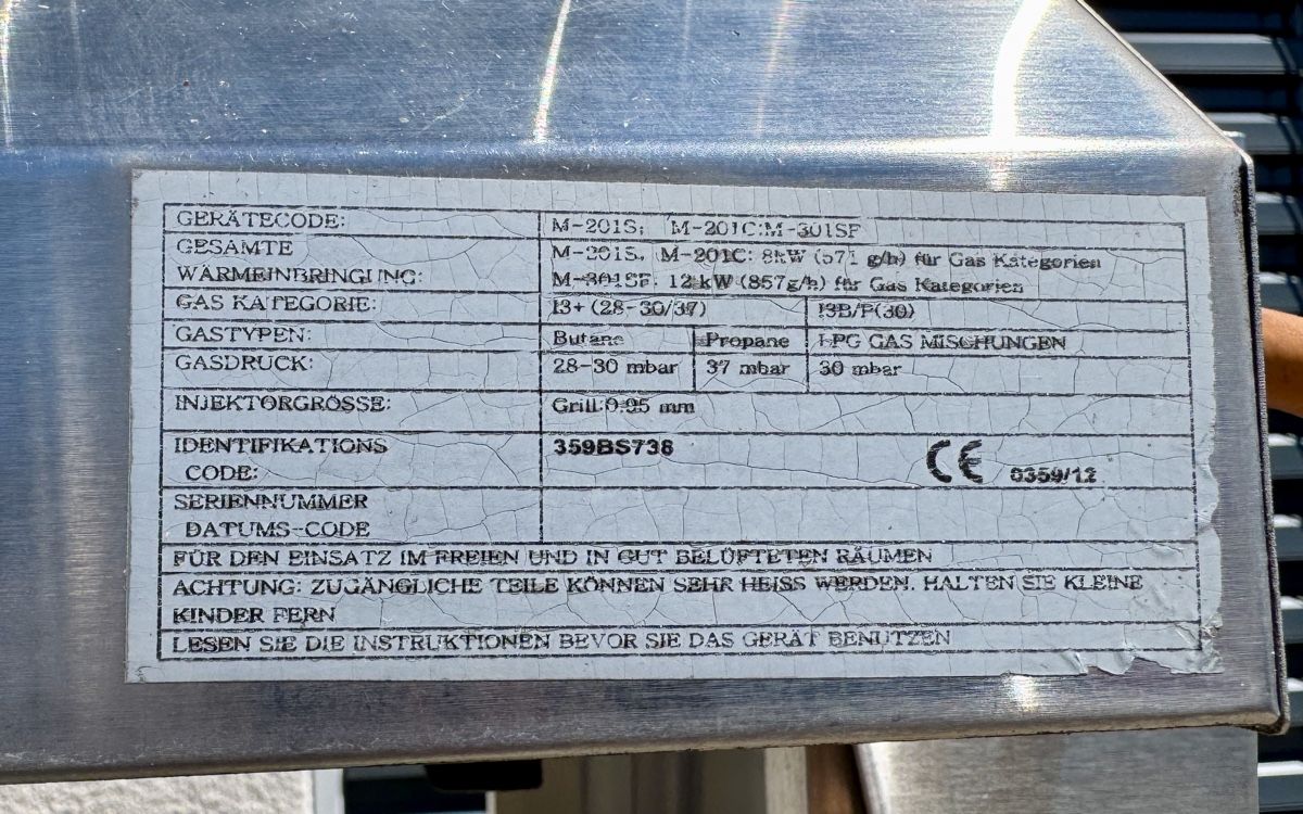 Grils: Gasgrill Master Grill – D'occasion à Wilen b. Wil par -Stefan_Brunner- 5