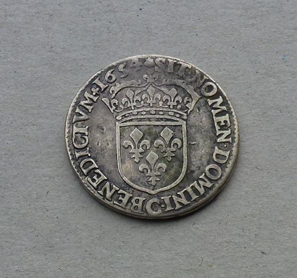 Tutti le monete: Frankreich ++ 1/2 Ecu 1654 – Usato da Walkringen venduto da Casablanca777