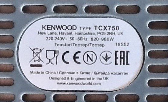 Kenwood Elettrodomestici da cucina: Kenwood kMix TCX750 Toaster – Usato da Bern venduto da ros_v7ry 5