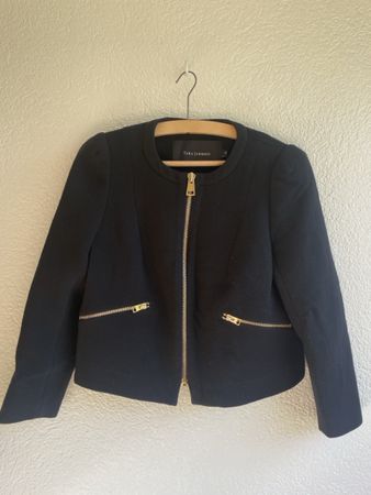 Veste femme Tara Jarmon laine noire taille 36