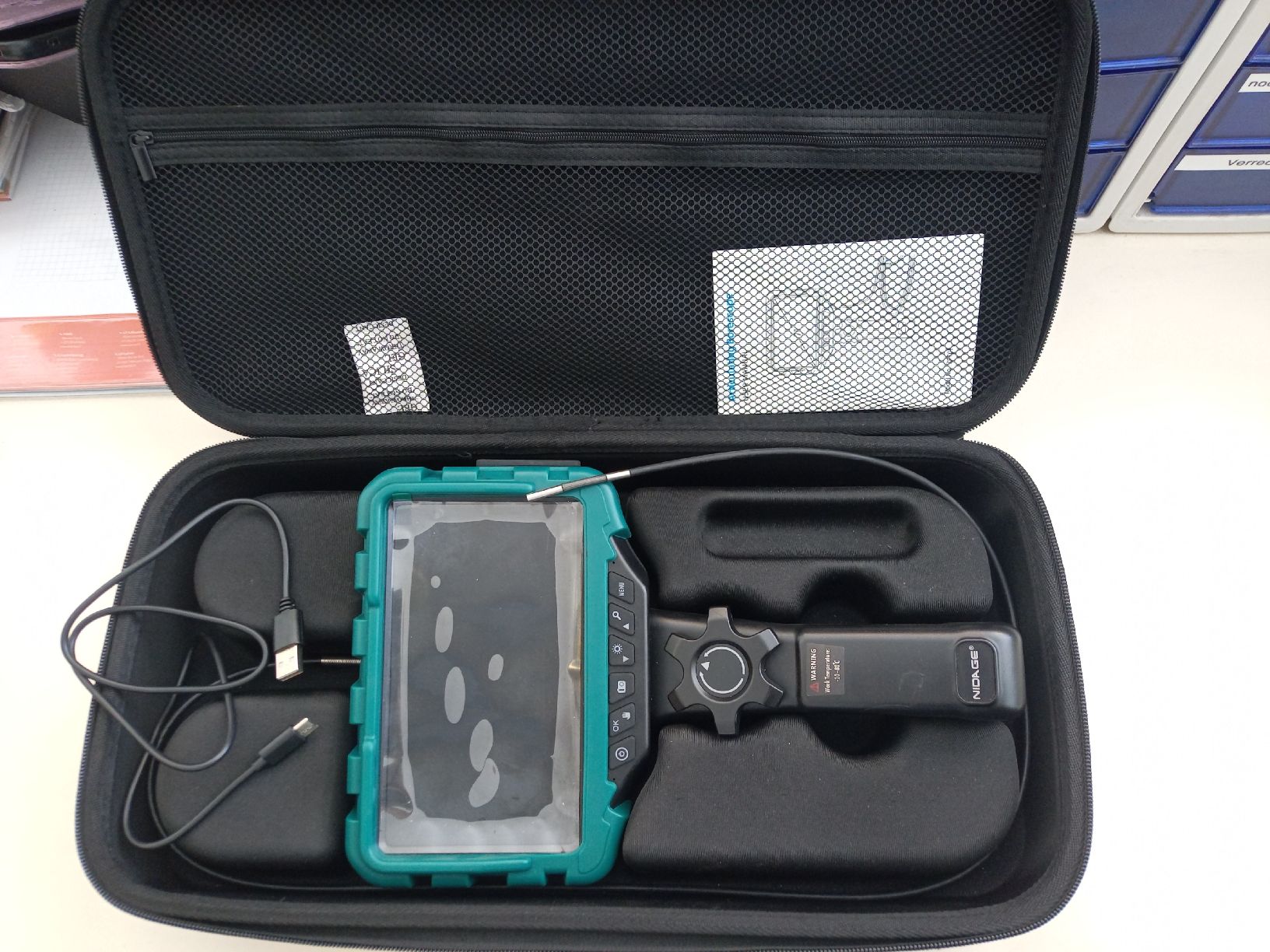 Fotocamera: Endoskop Kamera Nidage mit Display  – Usato da Laupen ZH venduto da SportcarsLaupen 1