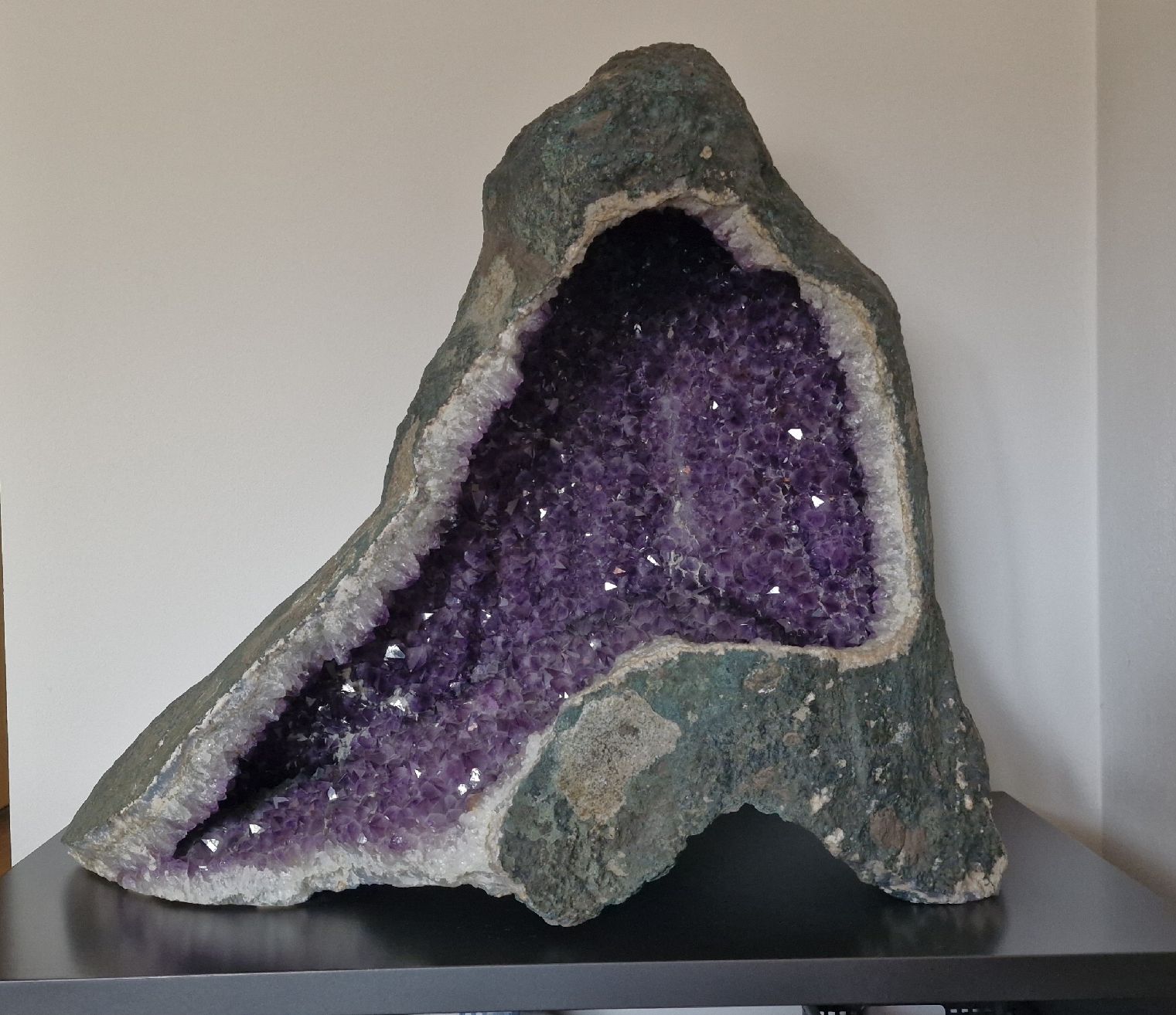 Mineralien & Heilsteine: Amethyst Druse / Amethysten-Drusen, Top Zustand! – Gebraucht aus Sulgen von Holzgau