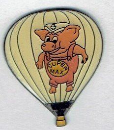 Plaquettes & Badges: Super Max Schweinchen Ballon – D'occasion à Hinterkappelen par Schampus