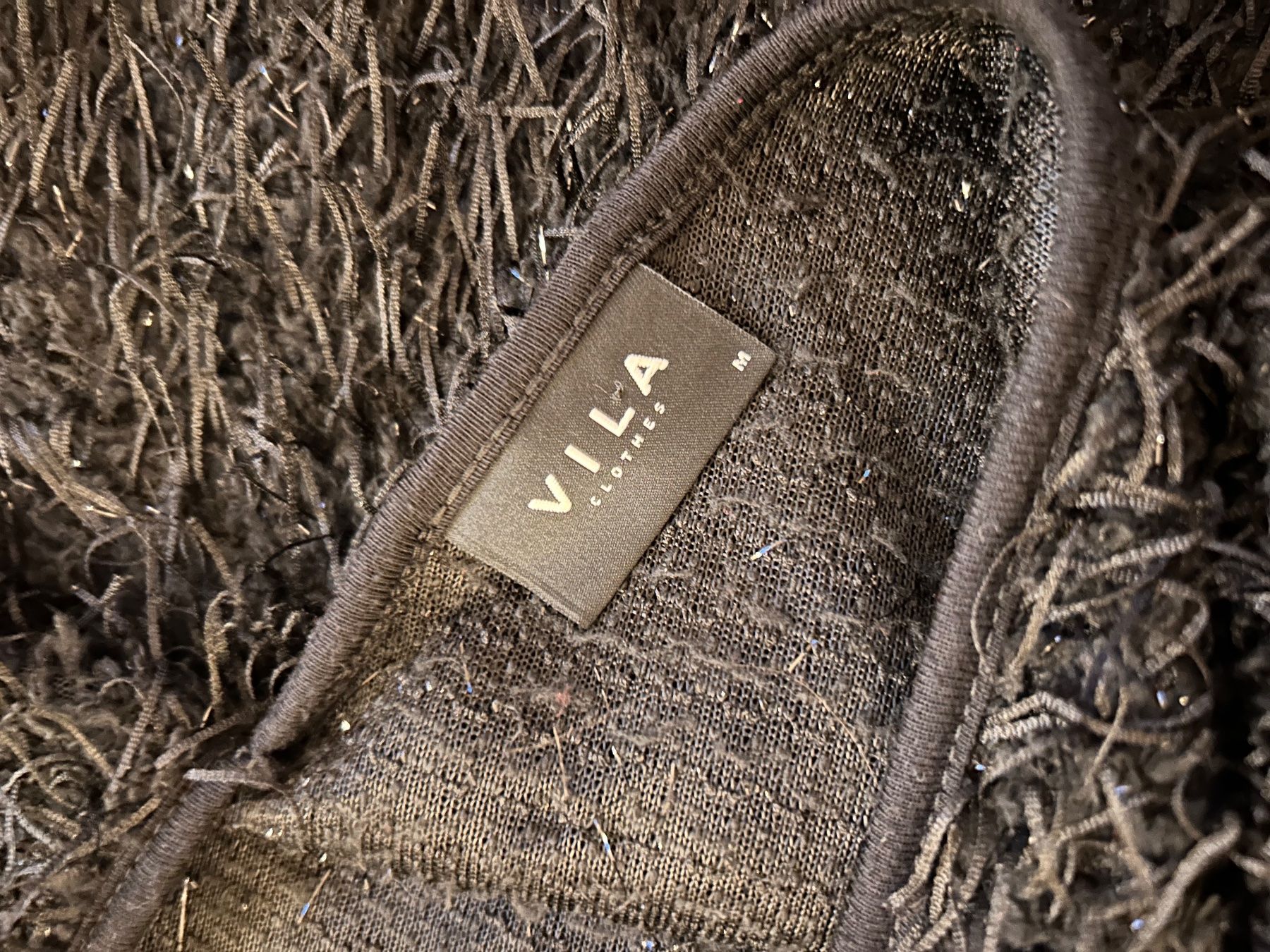 Vila Vestiti: Silvester Kleid schwarz-glitzer – Usato da zürich venduto da Jaz.Oe 2