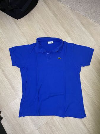 Lacoste Poloshirt, Grösse M, blau, sehr guter Zustand!