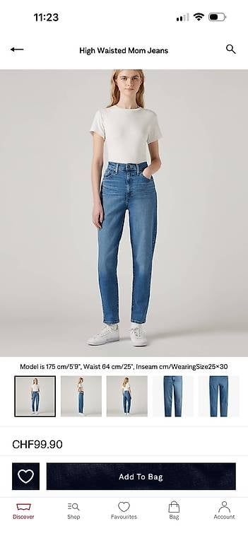 Levi's Jeans: New Levi's high waisted jeans – Neu und originalverpackt aus Bern von men_cl8x