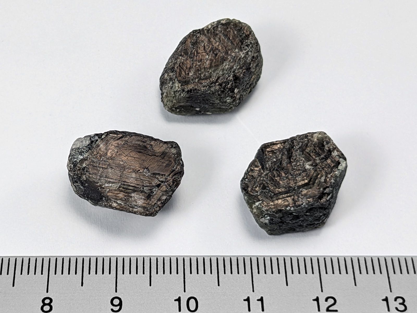 Pietre preziose: Sternsaphir roh ca.17mm 3Stk. 81.55ct – Nuovo e nell'imballaggio originale da Meilen venduto da StoneGarden 1