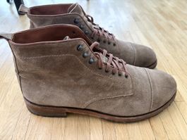 Cordwainer Herren Stiefel Wildleder braun Grösse 44 gebrauch
