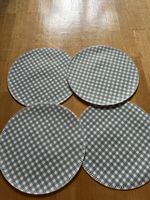 Tischset 4 st grün weiss