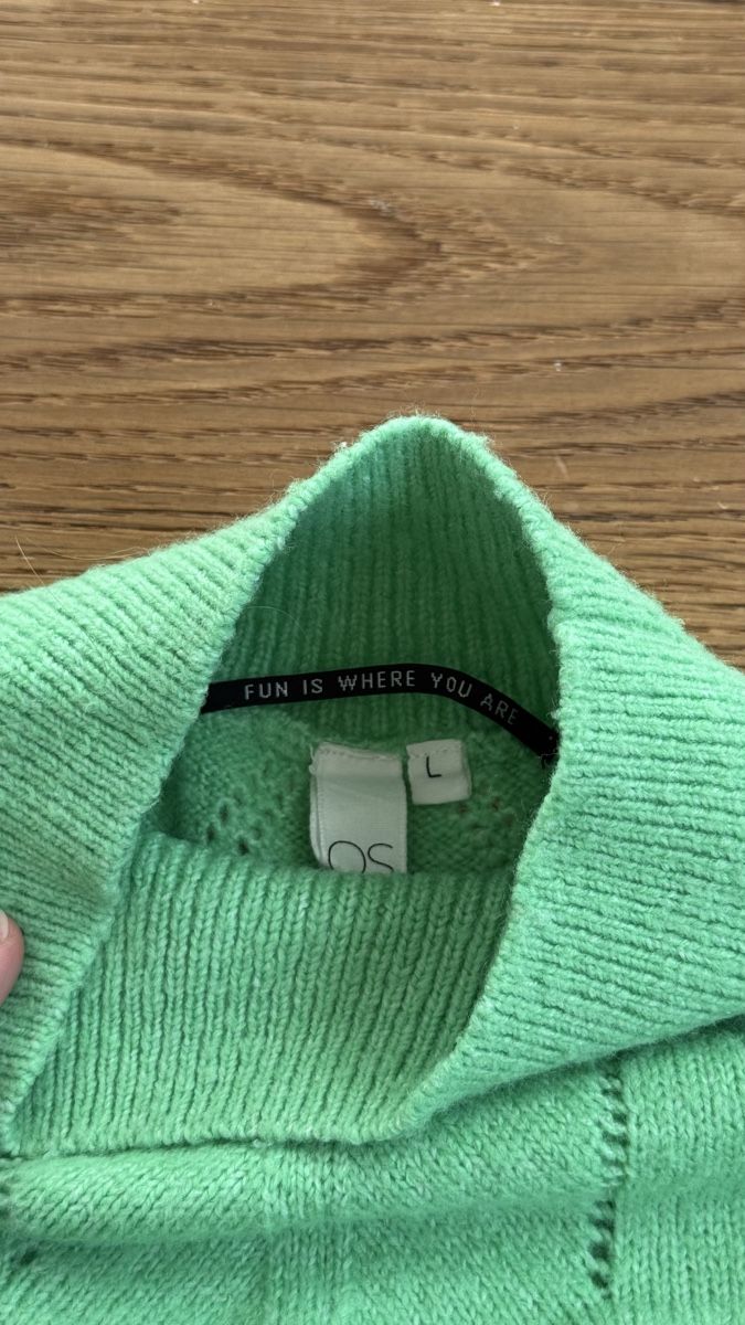 S.Oliver Pullover & Sweatshirts: s.Oliver Strickpullover Grün – Grösse L – Neu (gemäss Beschreibung) aus Zürich von lin_syb2 2