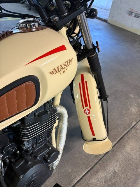 Mash Route: Motorrad MASH Desert Force 400 mit Auspuffbändern – Neuf (Voir description) à Siebnen par goodies01 4