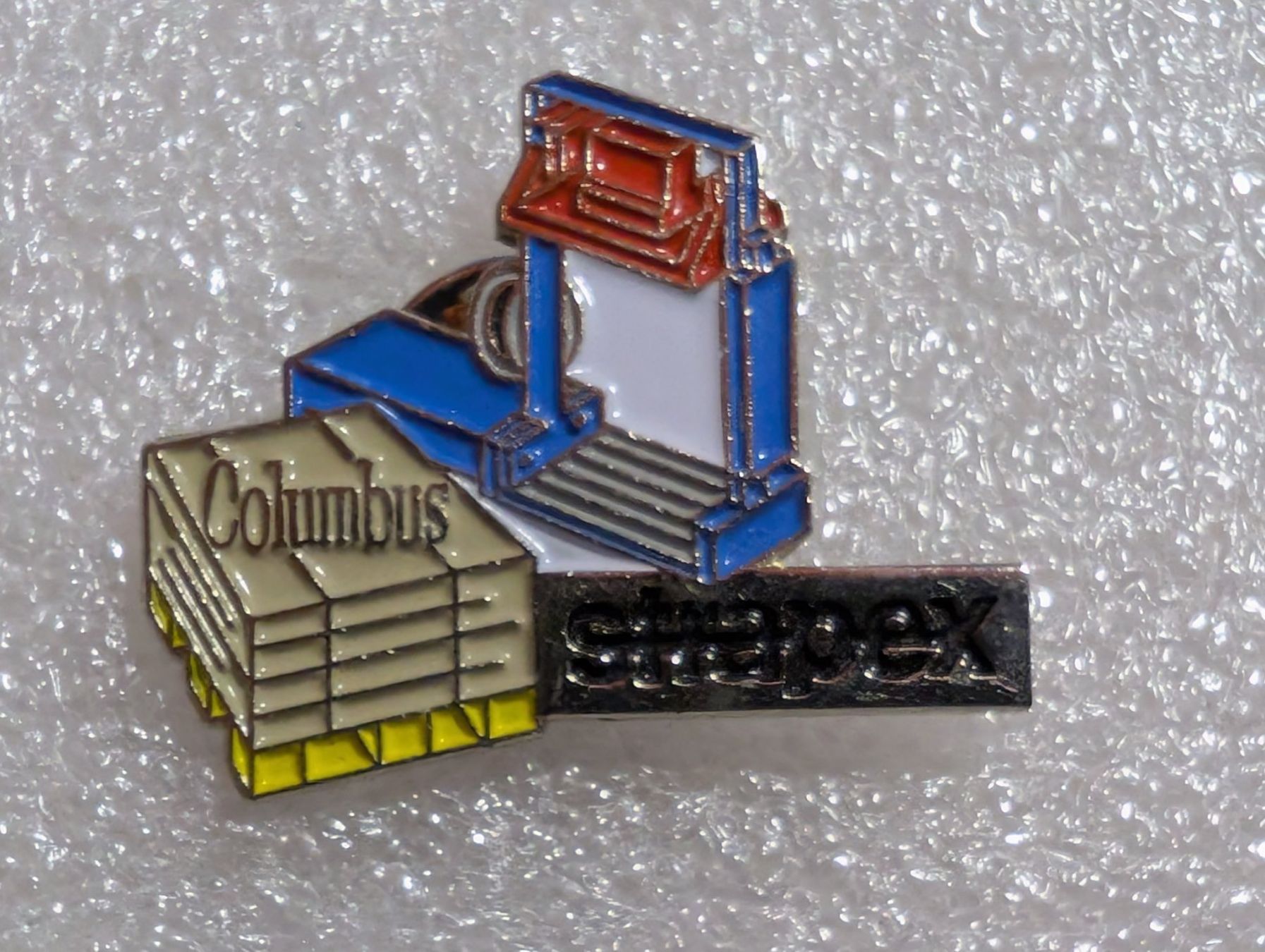 Placchette & Badge: Ansteckpin 147: Strapex – Usato da Oppligen venduto da Pin-Fall-Shop