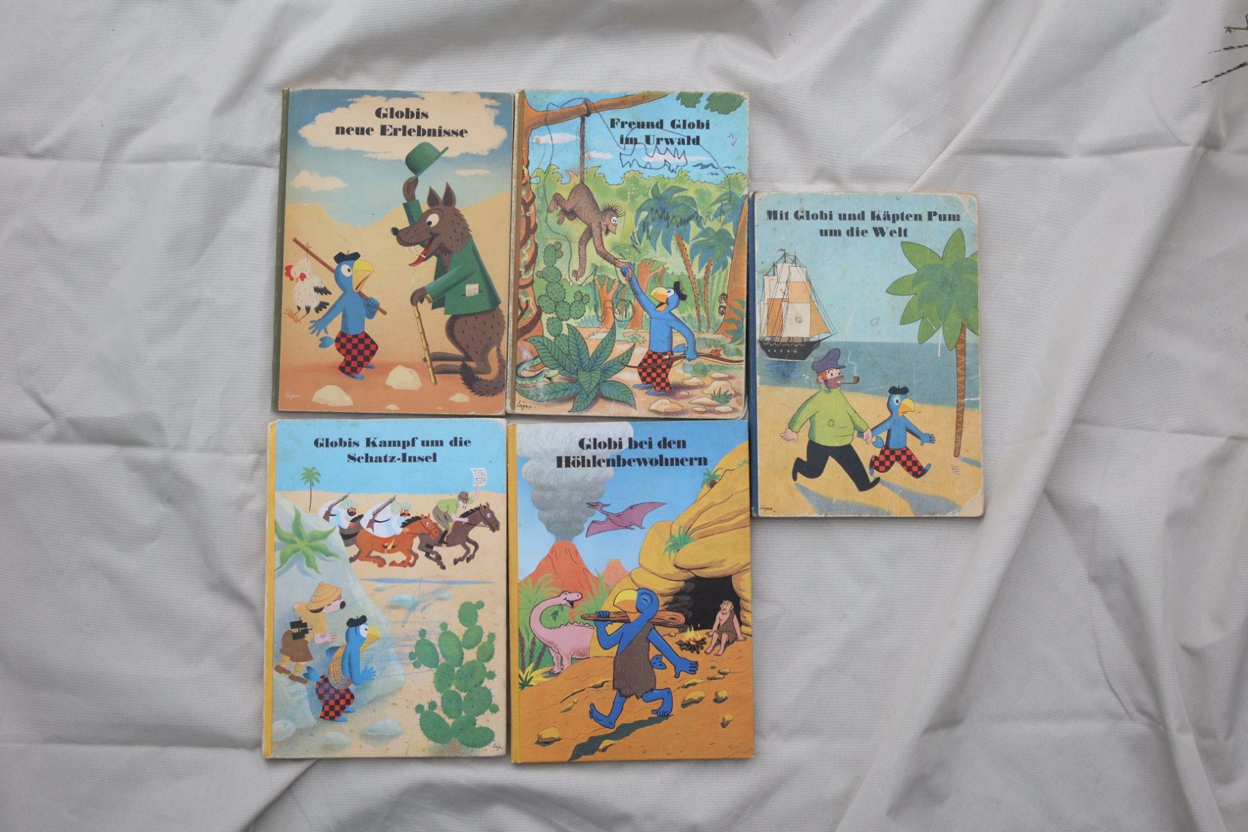 Livres: 5 Alte Globi Bücher – D'occasion à Wetzikon ZH par Scipio80