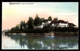 AK Rapperswil, Blick zum Kapuzinerkloster