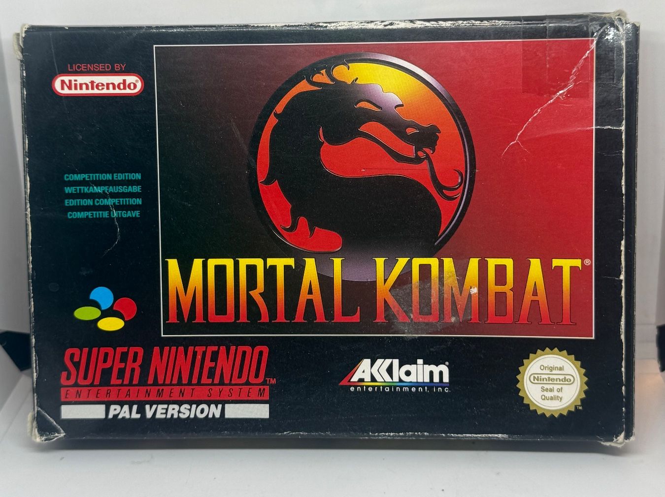 Nintendo Giochi: Mortal Kombat SNES Nintendo – Usato da Dietlikon venduto da NESFEVER