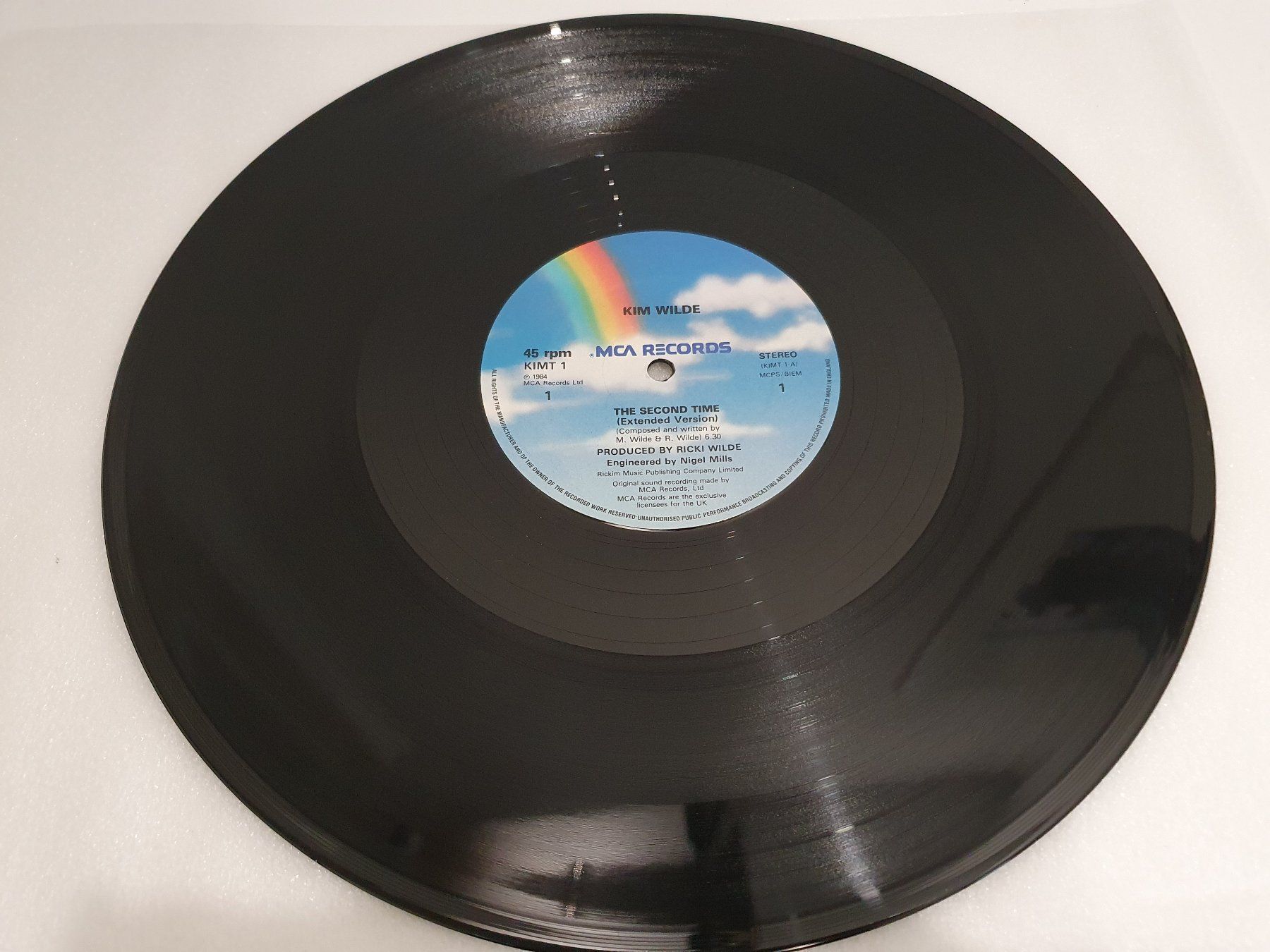 Dischi in vinile: Kim Wilde - The Second Time (Single, Synth-pop) – Usato da Uster venduto da Vinyl-Leidenschaft 1