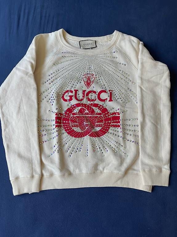 Maglioni & Felpe: Gucci Strass Sweatshirt Pullover Gr M – Usato da Dübendorf venduto da lilasonderbar 1