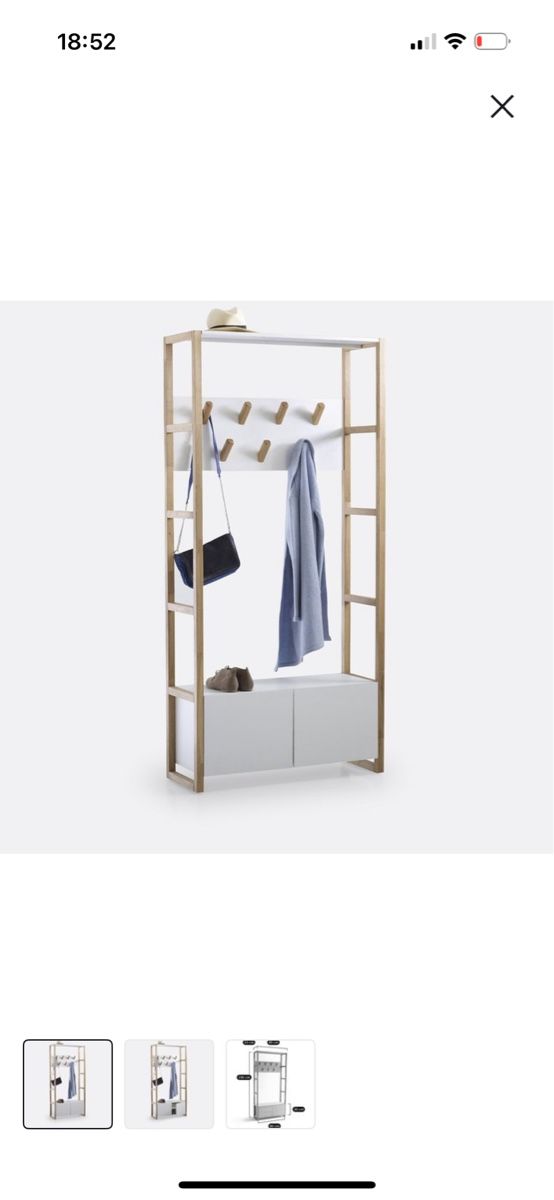Guardaroba: Eingangsgarderobe  H-180cm L-60cm P-35cm – Usato da zürich venduto da mariegou 1