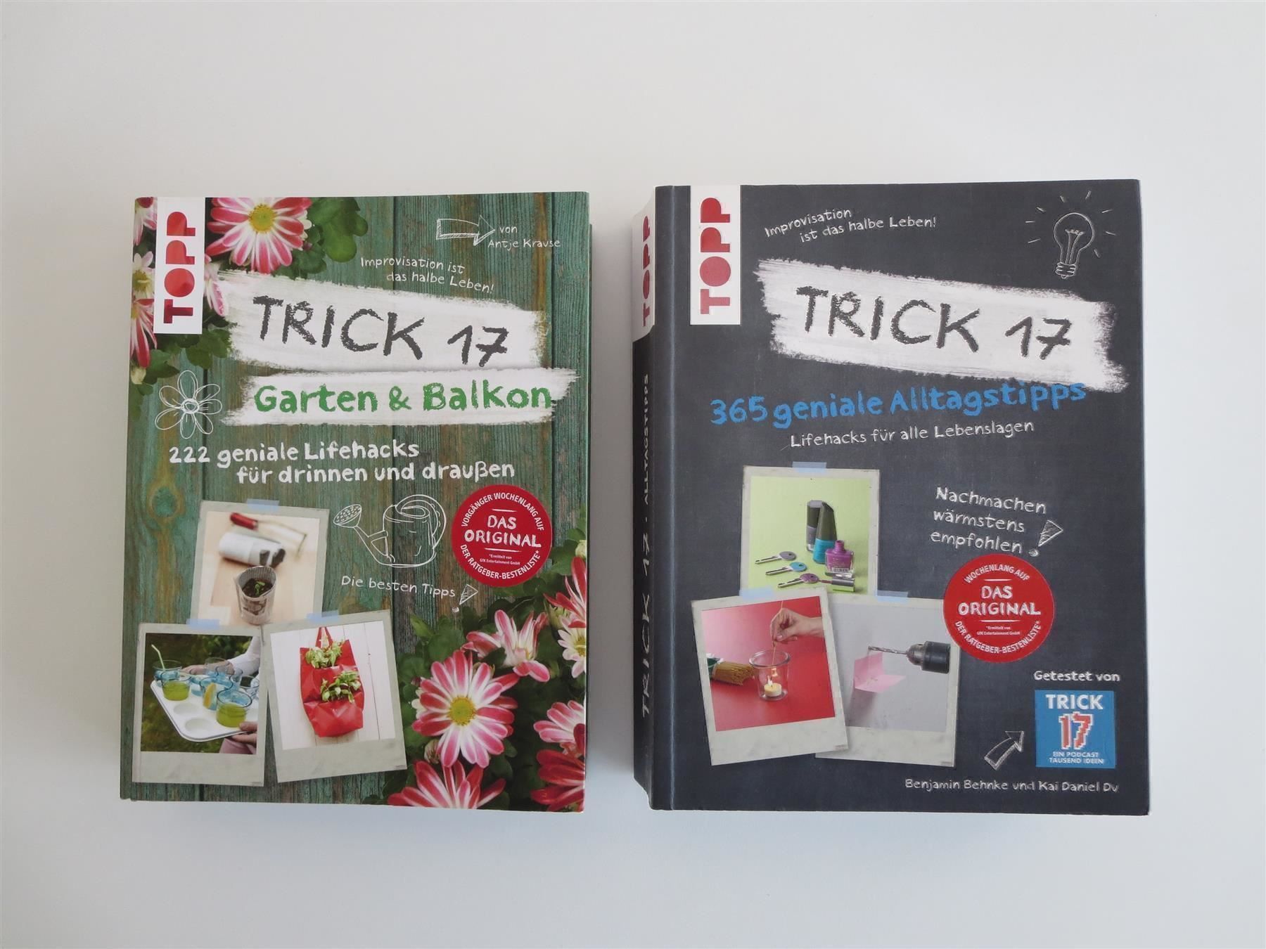 Libri: 2 Bücher "TOPP - TRICK 17" , Ratgeber – Usato da Zürich venduto da Lacoste06