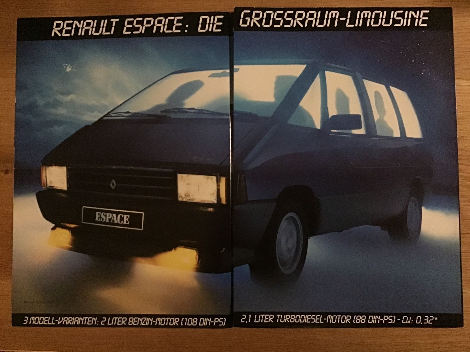 Renault Documenti: Renault Espace Faltprospekt – Usato da Scherzingen venduto da Starseller62 1