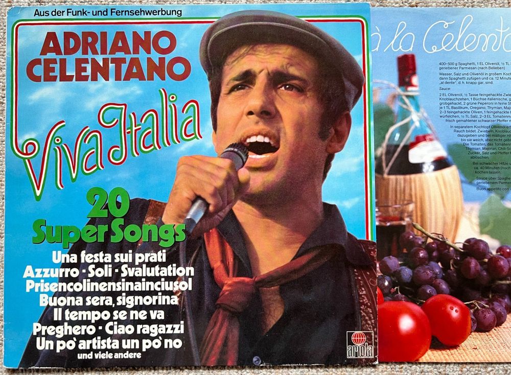 Adriano Celentano Viva Italia (20 Super Songs) Kaufen auf Ricardo