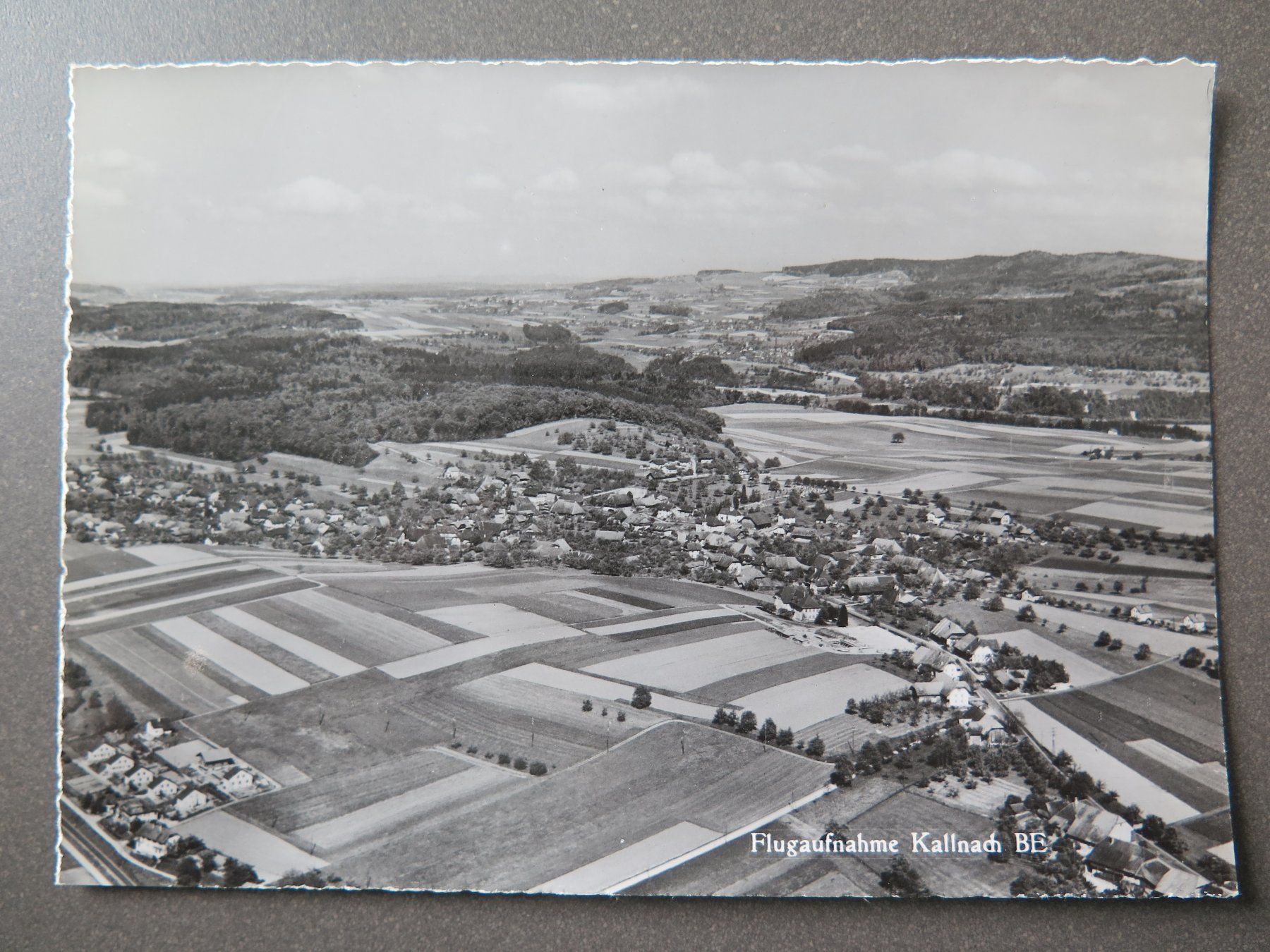Cartoline postali: KALLNACH - FLUGAUFNAHME – Usato da Wittenbach venduto da lipasal