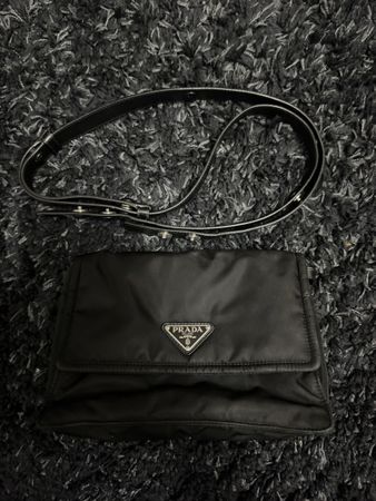 Original Prada Traveller small padded Re-Nylon Shoulder Bag