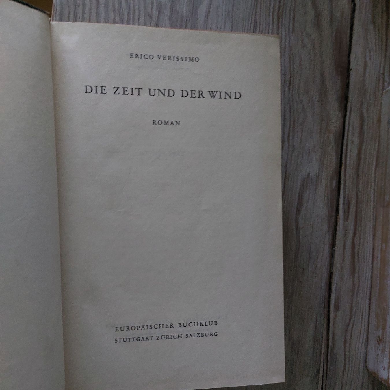 Bücher: Homestaging: Romane 50er, Ernst Heinkel, Eric Verissimo – Gebraucht aus Freienbach von Stuagert 4