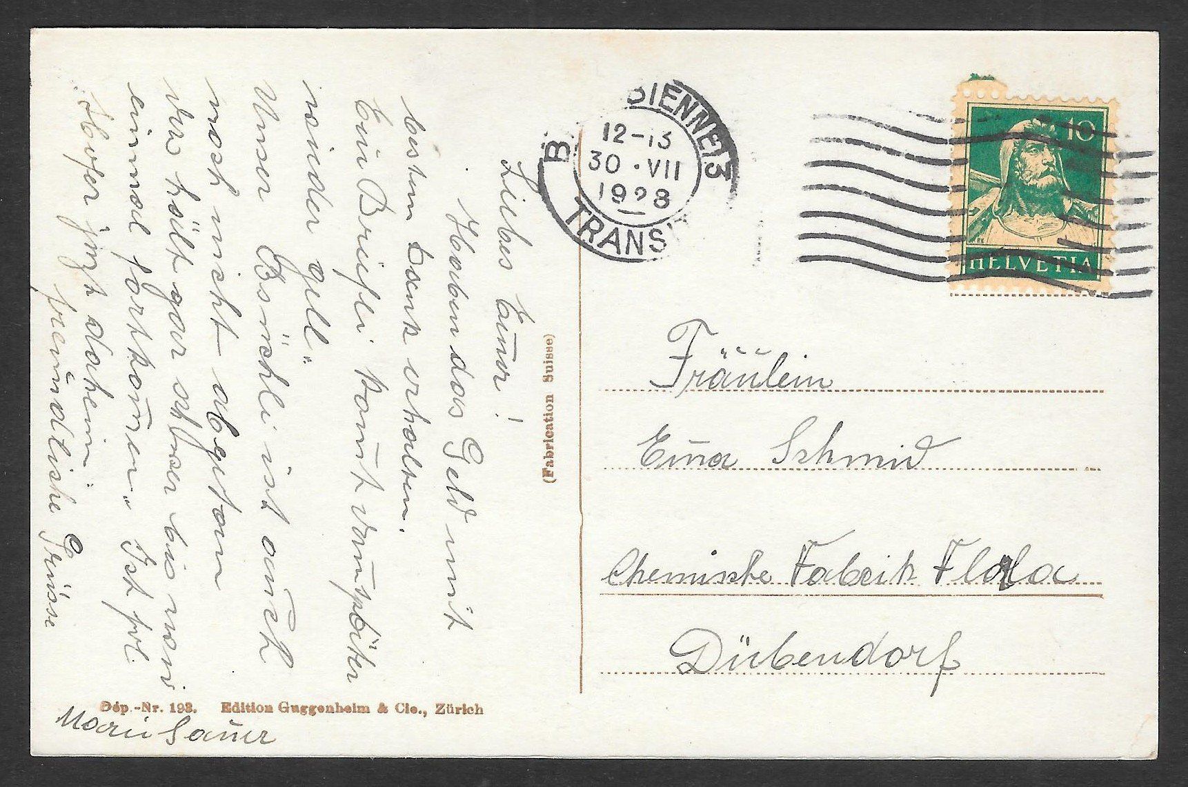 Cartoline postali: Solothurn St. Ursusbastion – Usato da Olten venduto da clotaldi 1