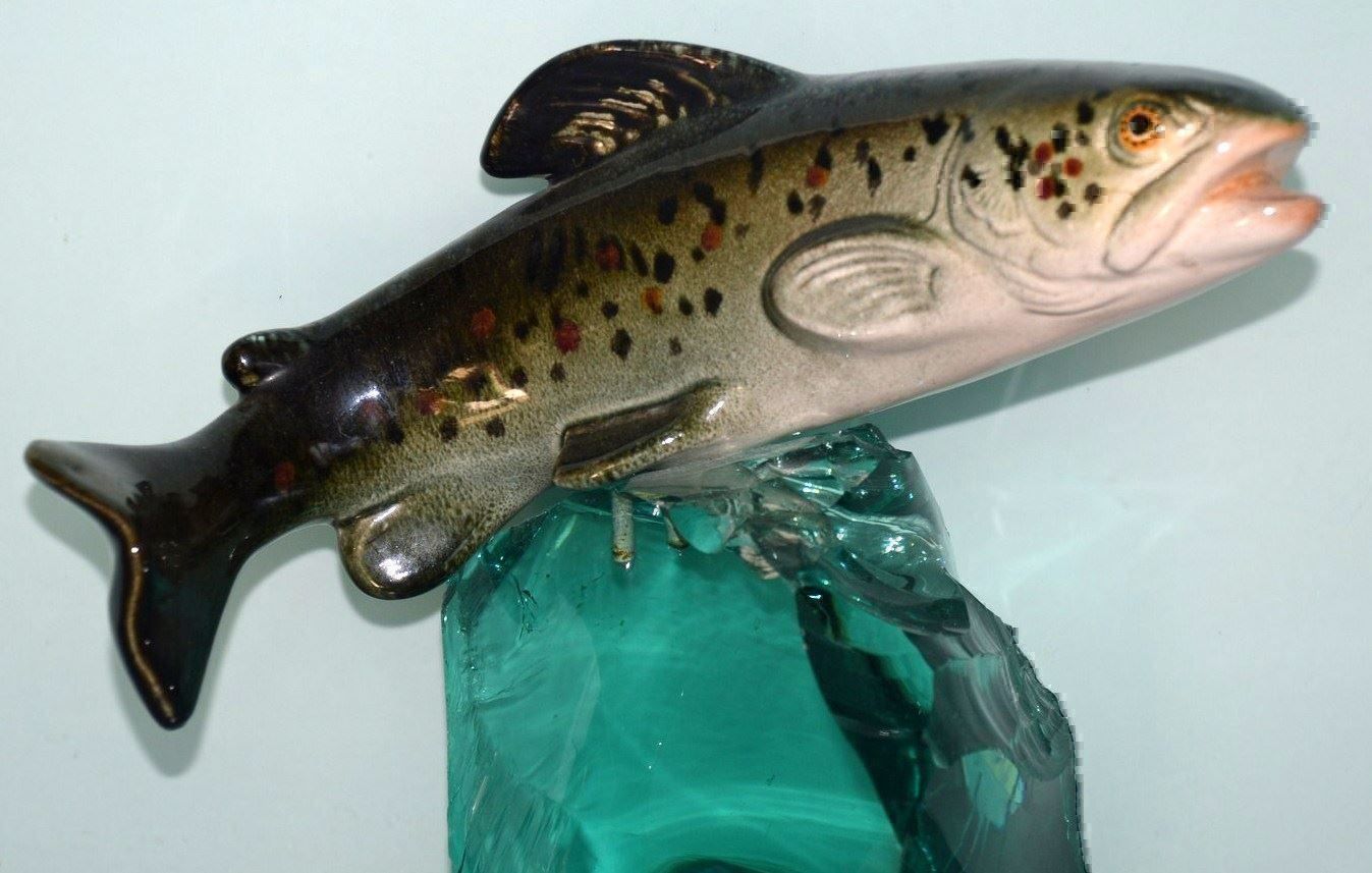 Bicchieri: Glasfische / Poisson en verre 4 kg – Usato da Collonges venduto da Auganien 6