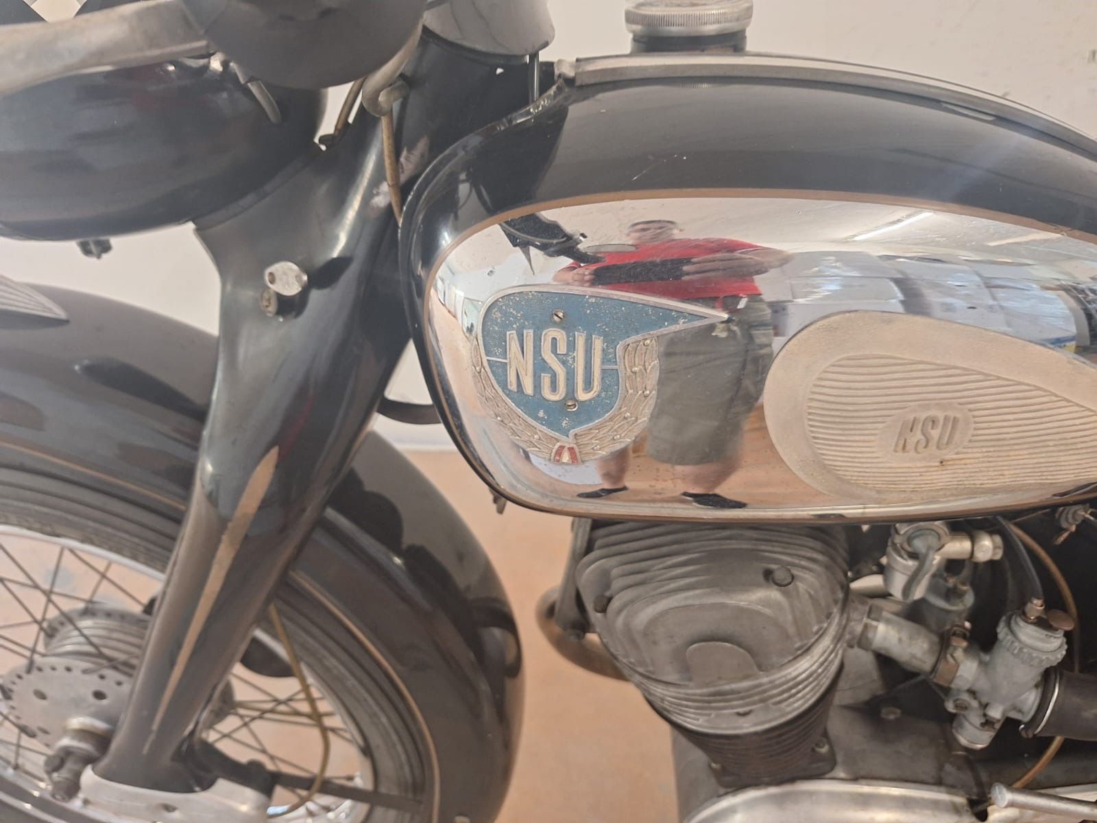 Strasse: Oldtimer Motorrad NSU 125 Osb 1956 – Gebraucht aus Zürich von Levelart 5